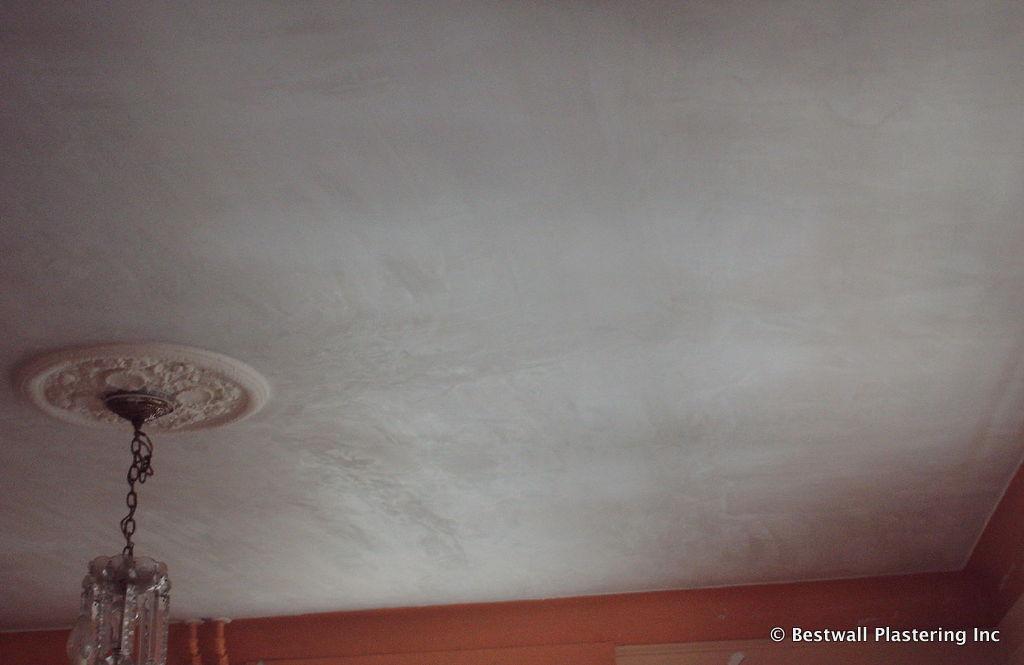 Morris County, NJ finished plastered ceiling